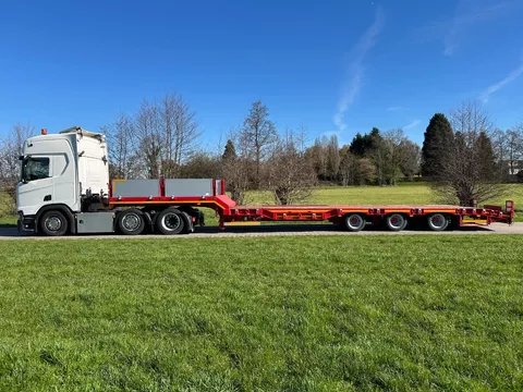 Faymonville | MEGA SEMI | LOW LOADER | WHEEL LOADER | 77 CM !!! | 100 CM 5e WHEELHIGH | NEW UNUSED !!!